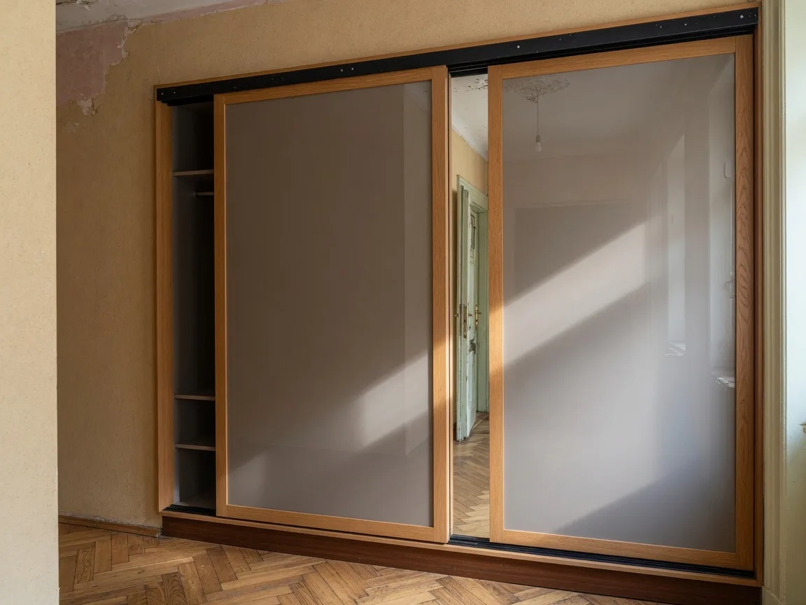 Šatní skříň s posuvnými dveřmi